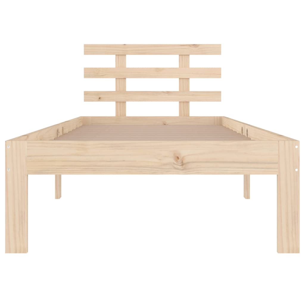 Bedframe Massief Hout 75X190 Cm 2Ft6 Small Single