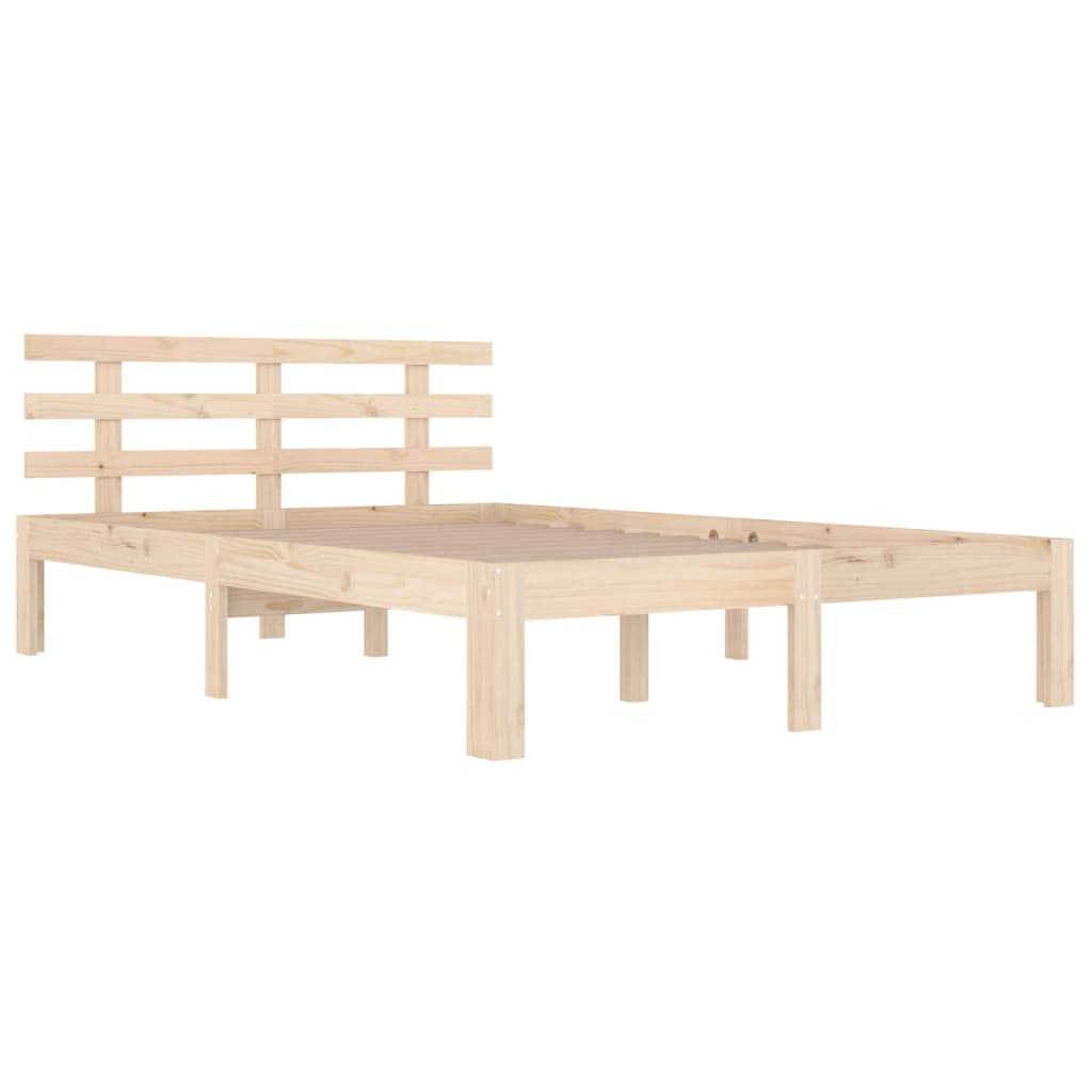 Bedframe Massief Hout 135X190 Cm 4Ft6 Double