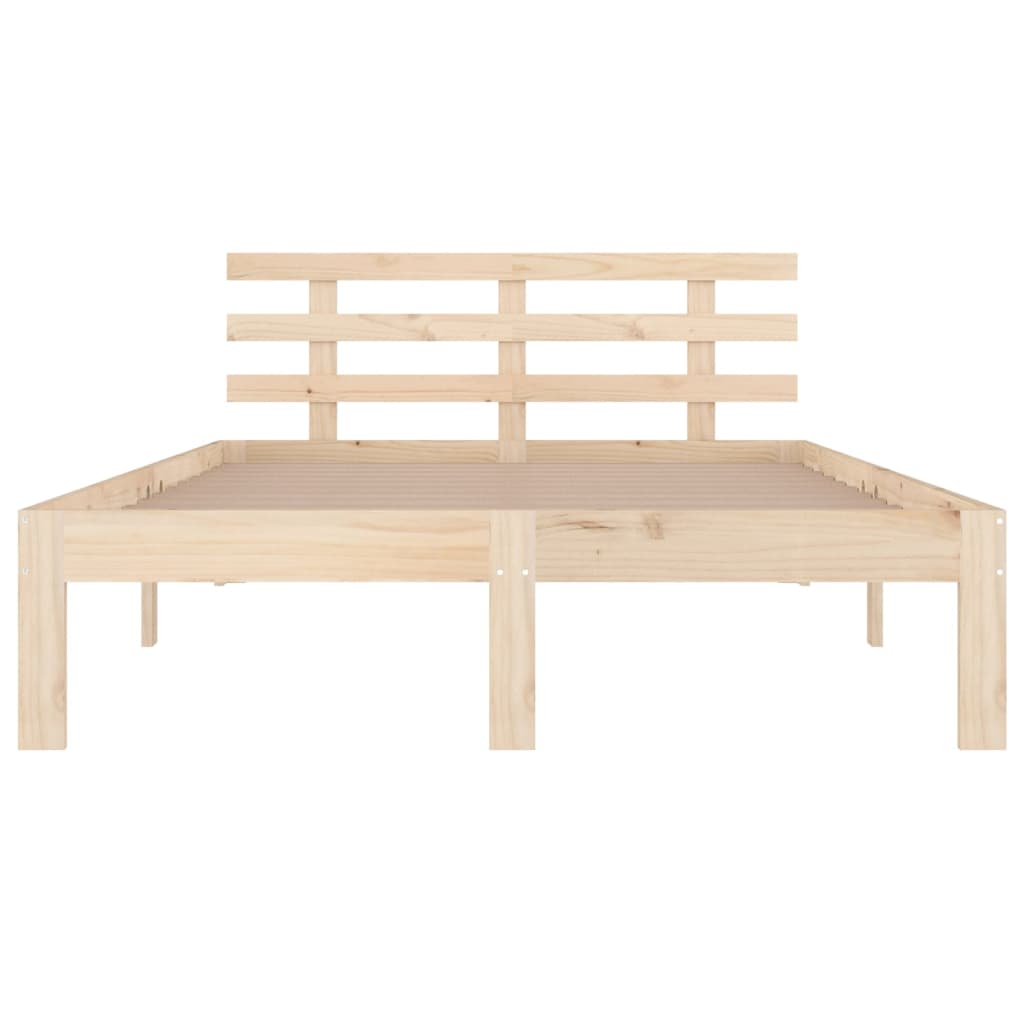 Bedframe Massief Hout 135X190 Cm 4Ft6 Double