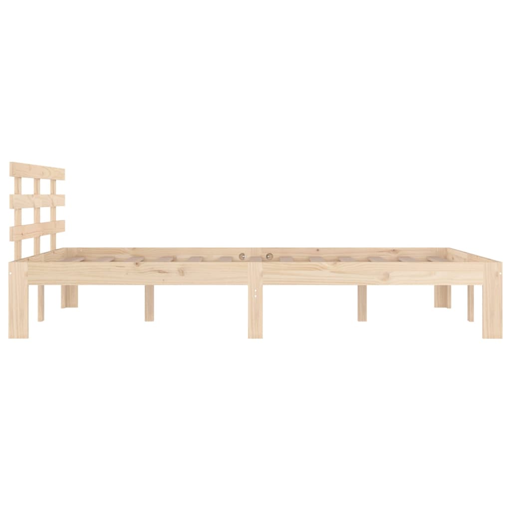 Bedframe Massief Hout 135X190 Cm 4Ft6 Double