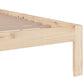 Bedframe Massief Hout 135X190 Cm 4Ft6 Double