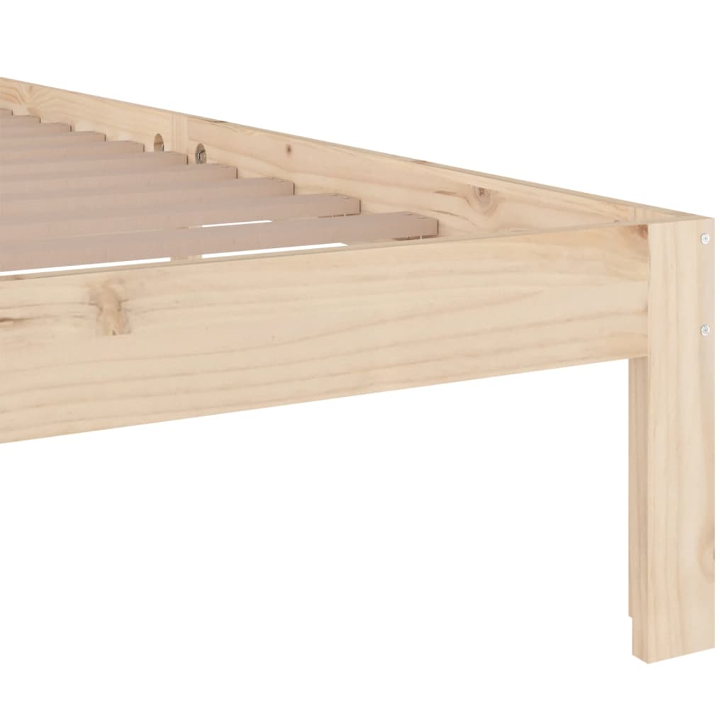 Bedframe Massief Hout 135X190 Cm 4Ft6 Double