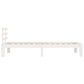 Bedframe Massief Hout Wit 100X200 Cm
