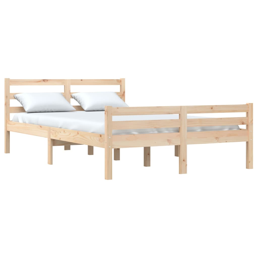 Bedframe Massief Hout 120X190 Cm 4Ft Small Double
