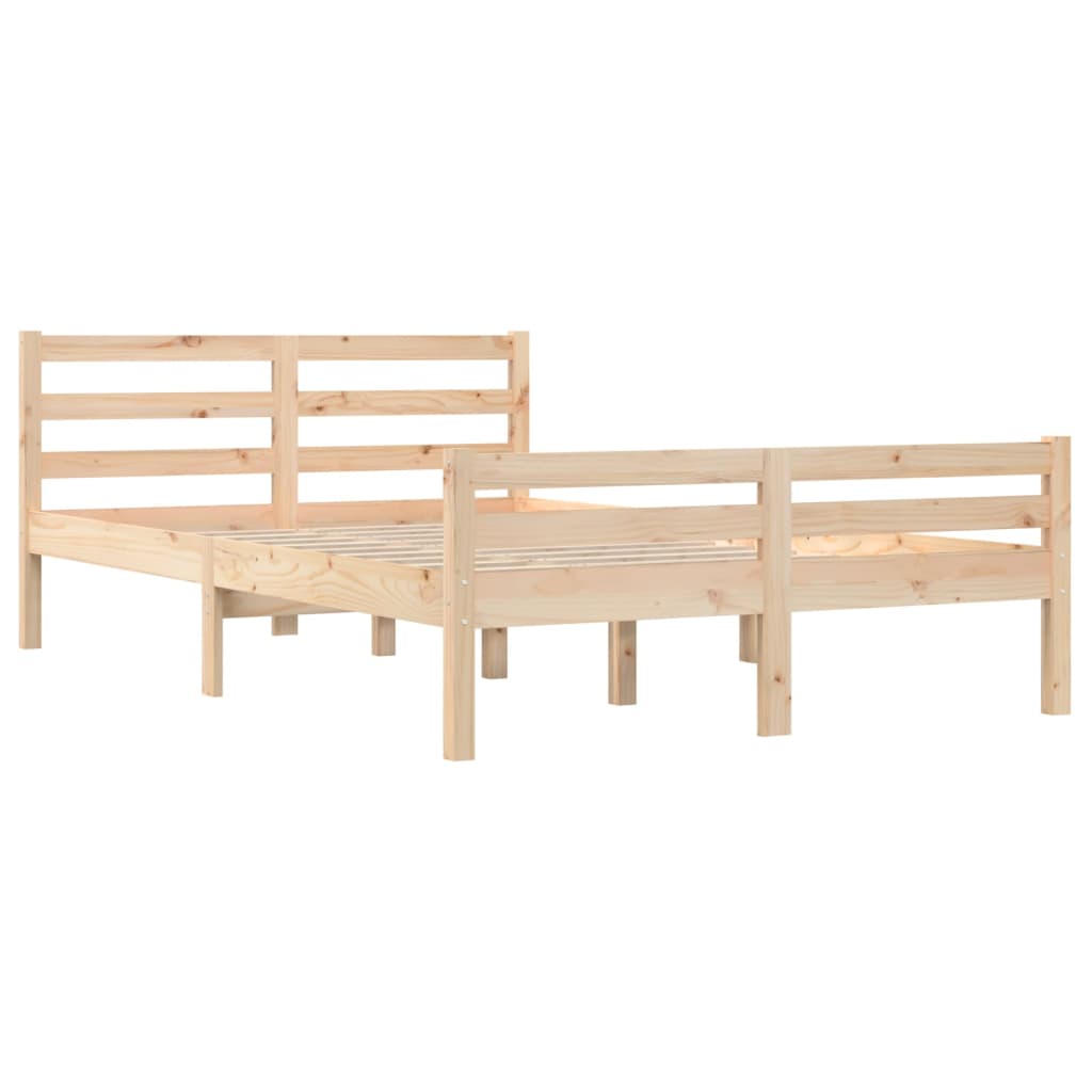 Bedframe Massief Hout 120X190 Cm 4Ft Small Double