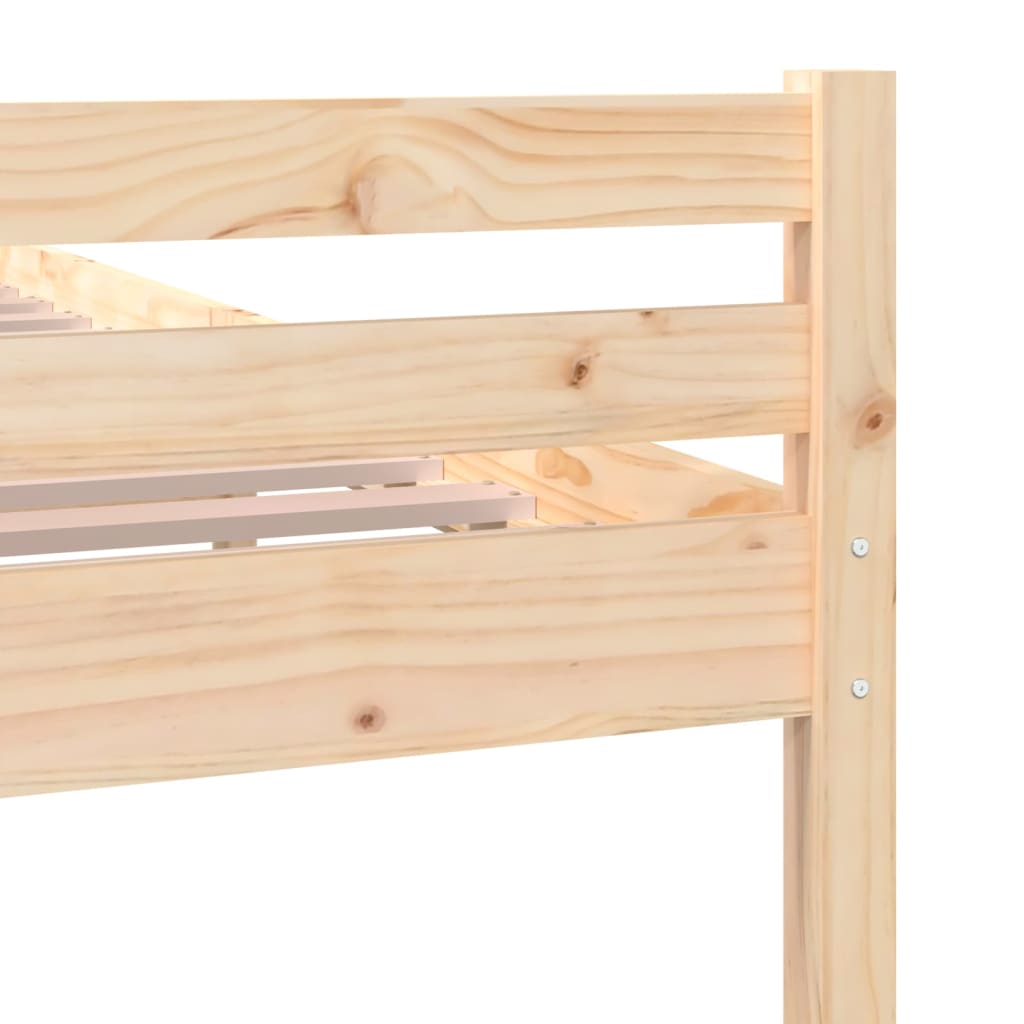 Bedframe Massief Hout 120X190 Cm 4Ft Small Double