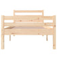 Bedframe Massief Hout 100X200 Cm