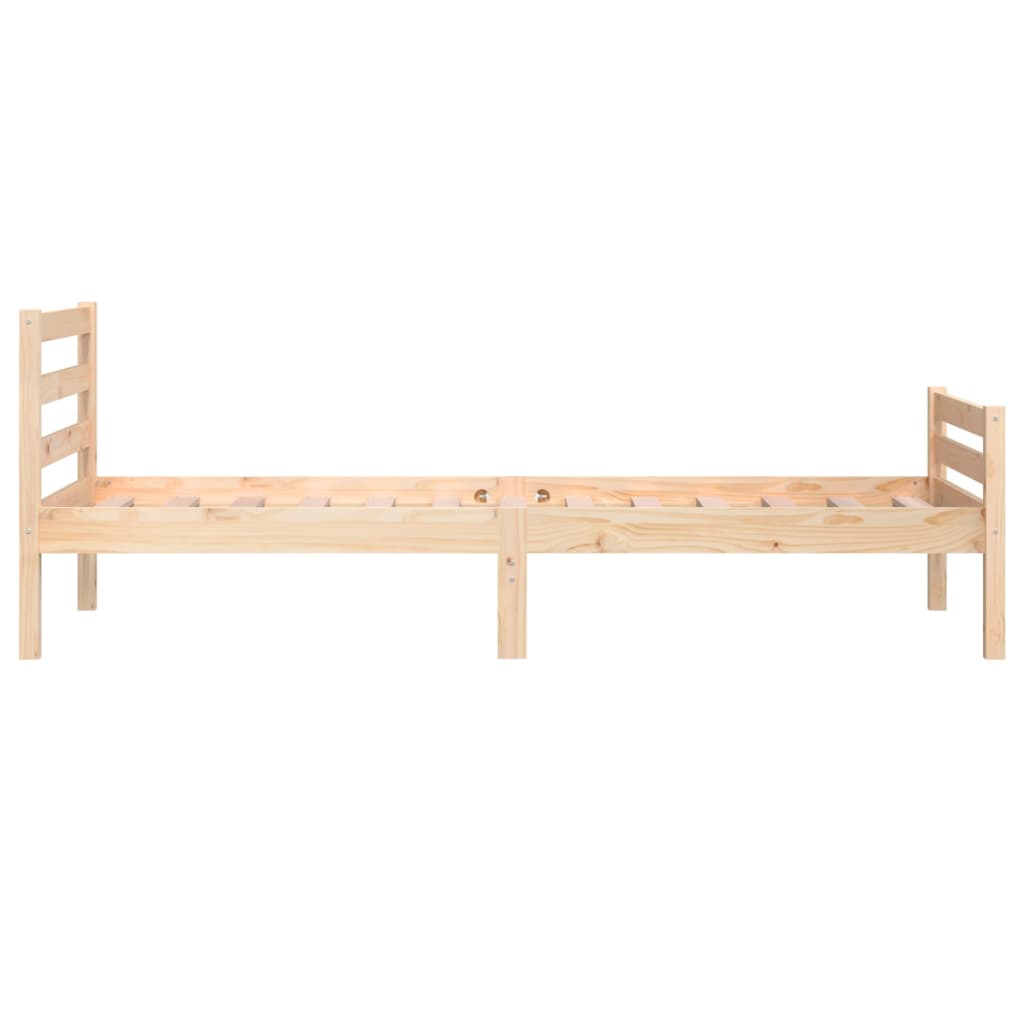 Bedframe Massief Hout 100X200 Cm