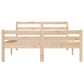 Bedframe Massief Hout 120X200 Cm