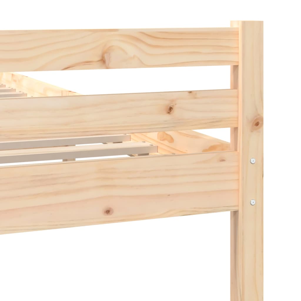 Bedframe Massief Hout 140X200 Cm
