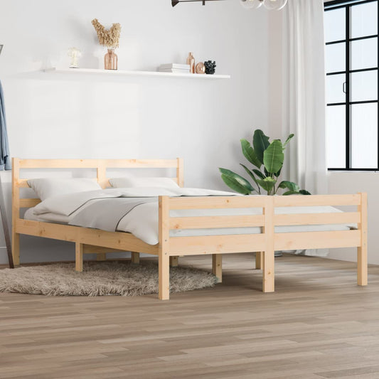 Bedframe Massief Hout 160X200 Cm