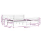 Bedframe Massief Hout Wit 180X200 Cm 6Ft Super King
