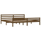 Bedframe Massief Hout Honingbruin 180X200 Cm 6Ft Super King