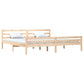 Bedframe Massief Hout 200X200 Cm