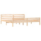 Bedframe Massief Hout 200X200 Cm