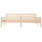 Bedframe Massief Hout 200X200 Cm