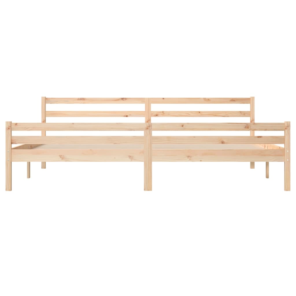 Bedframe Massief Hout 200X200 Cm