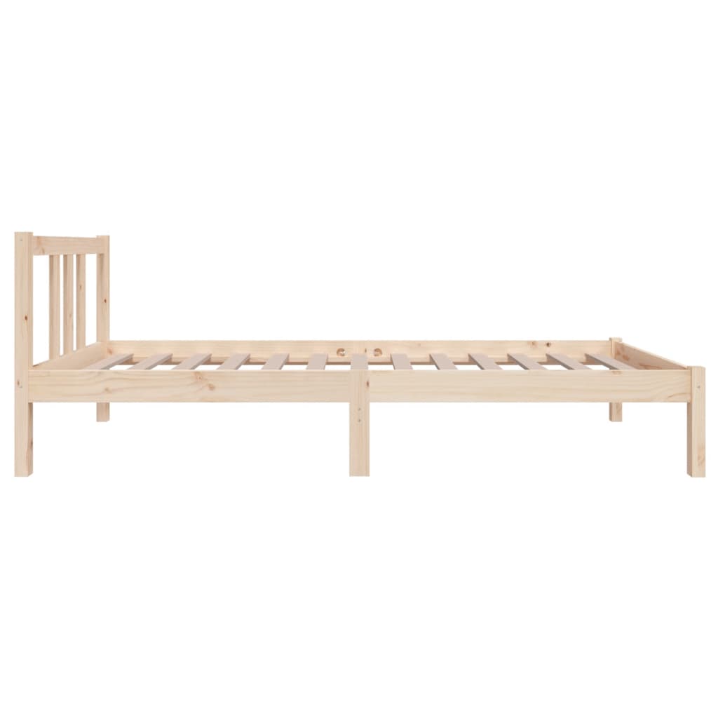 Bedframe Massief Hout 75X190 Cm 2Ft6 Small Single