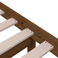 Bedframe Massief Hout Honingbruin 75X190 Cm 2Ft6 Small Single