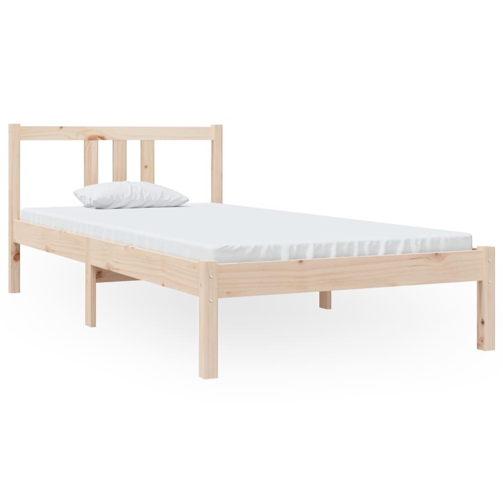 Bedframe Massief Hout 90X190 Cm 3Ft Single