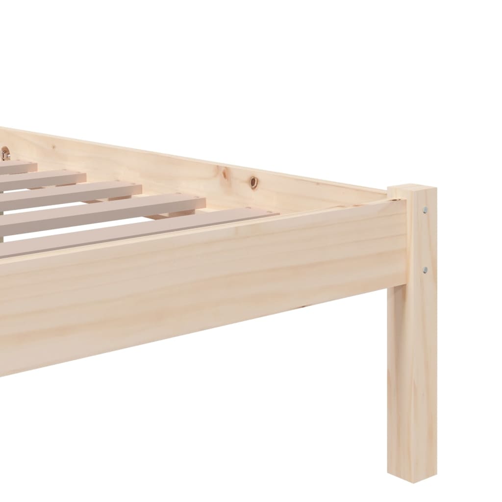 Bedframe Massief Hout 90X190 Cm 3Ft Single