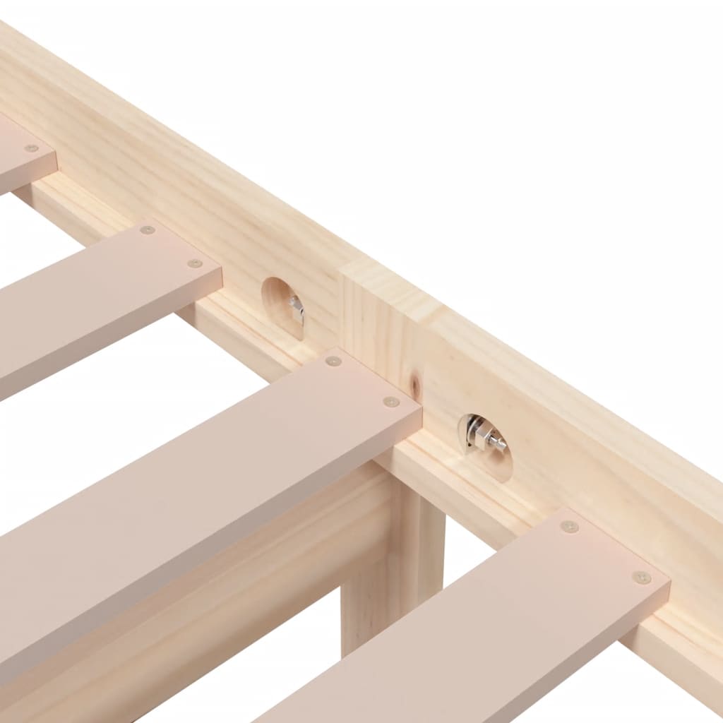 Bedframe Massief Hout 90X190 Cm 3Ft Single