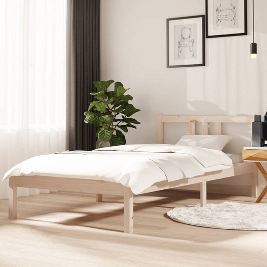 Bedframe Massief Hout 90X190 Cm 3Ft Single