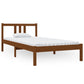 Bedframe Massief Hout Honingbruin 90X190 Cm 3Ft Single