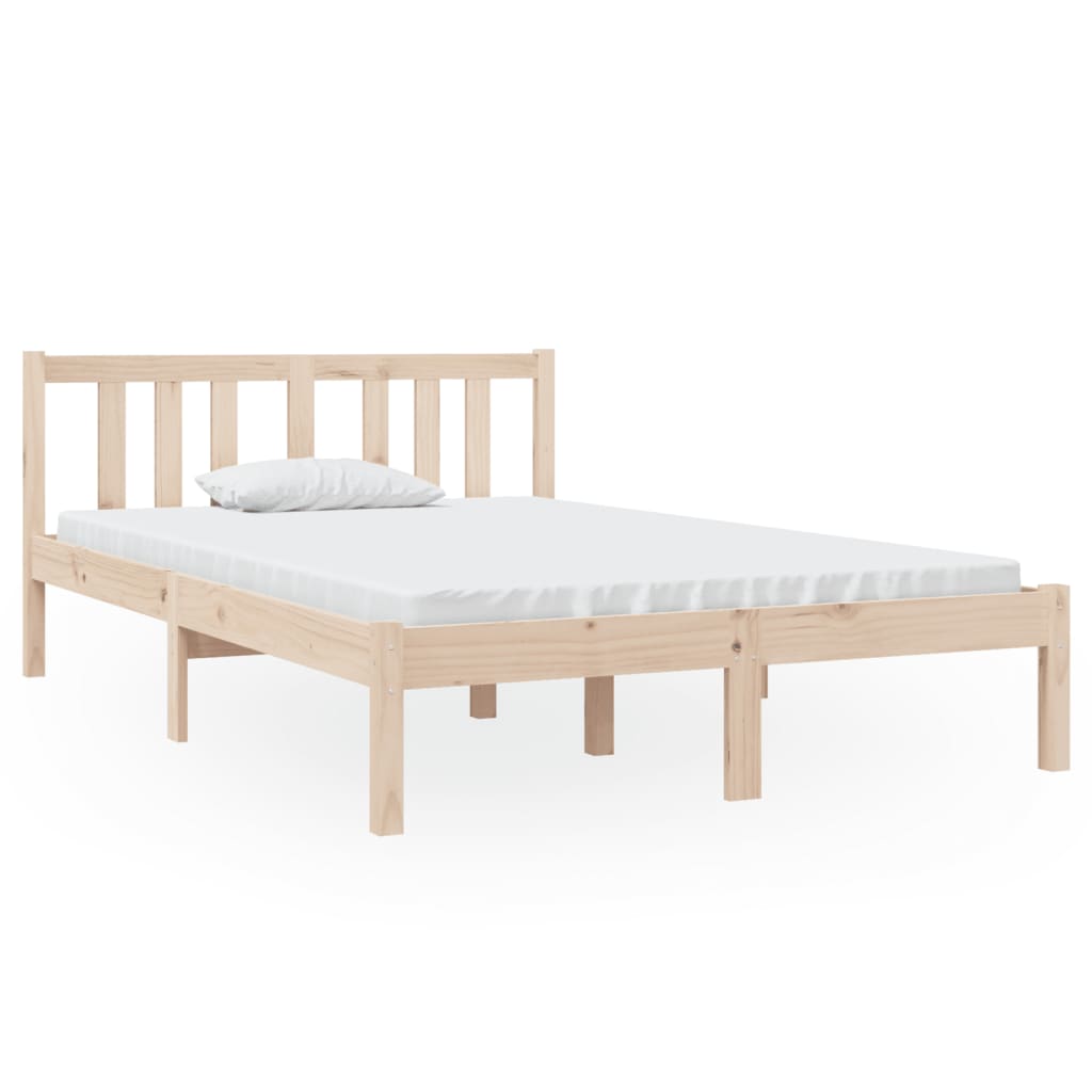 Bedframe Massief Hout 120X190 Cm 4Ft Small Double