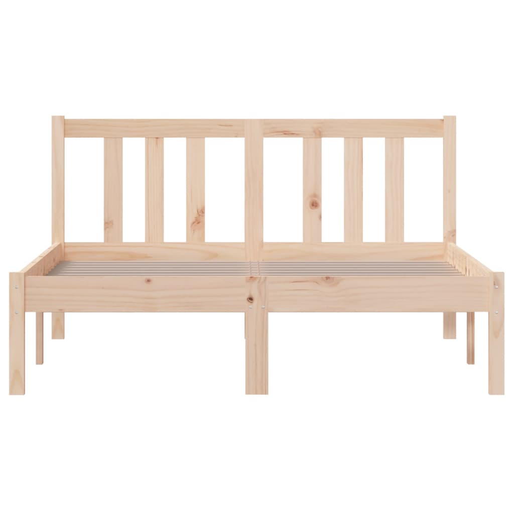 Bedframe Massief Hout 120X190 Cm 4Ft Small Double