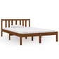 Bedframe Massief Hout Honingbruin 120X190 Cm 4Ft Small Double