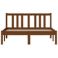 Bedframe Massief Hout Honingbruin 120X190 Cm 4Ft Small Double
