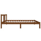 Bedframe Massief Hout Honingbruin 120X190 Cm 4Ft Small Double