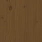 Bedframe Massief Hout Honingbruin 120X190 Cm 4Ft Small Double
