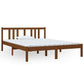 Bedframe Massief Hout Honingbruin 140X190 Cm