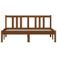Bedframe Massief Hout Honingbruin 140X190 Cm
