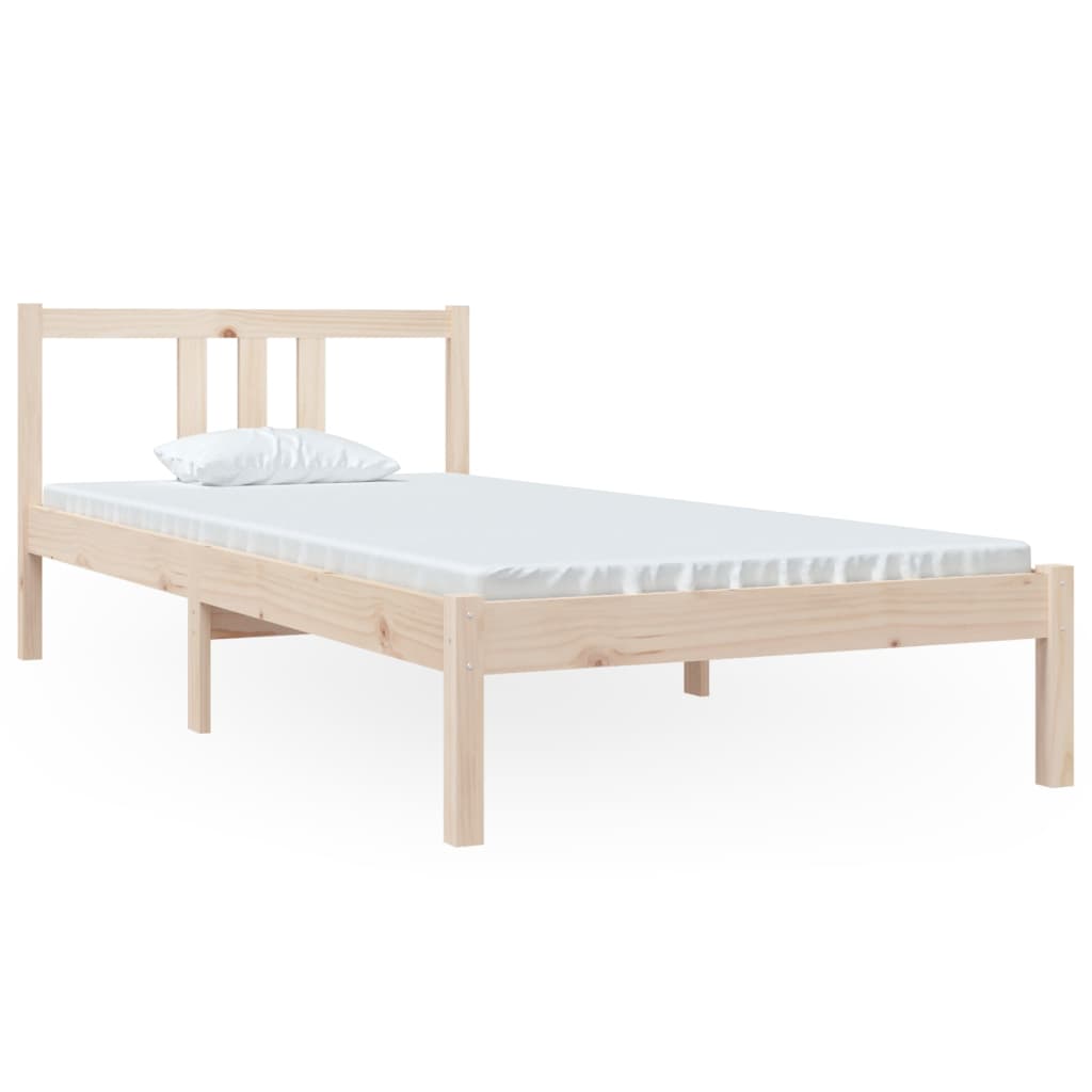 Bedframe Massief Hout 90X200 Cm