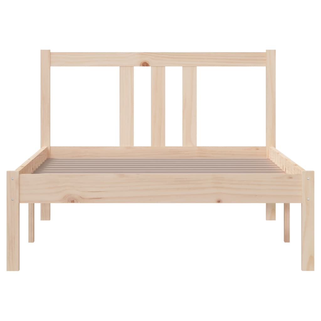 Bedframe Massief Hout 90X200 Cm