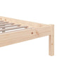 Bedframe Massief Hout 90X200 Cm