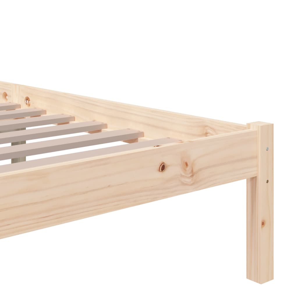 Bedframe Massief Hout 90X200 Cm