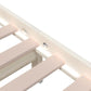 Bedframe Massief Hout Wit 90X200 Cm