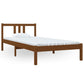 Bedframe Massief Hout Honingbruin 90X200 Cm