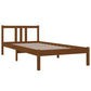 Bedframe Massief Hout Honingbruin 90X200 Cm
