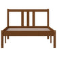 Bedframe Massief Hout Honingbruin 90X200 Cm