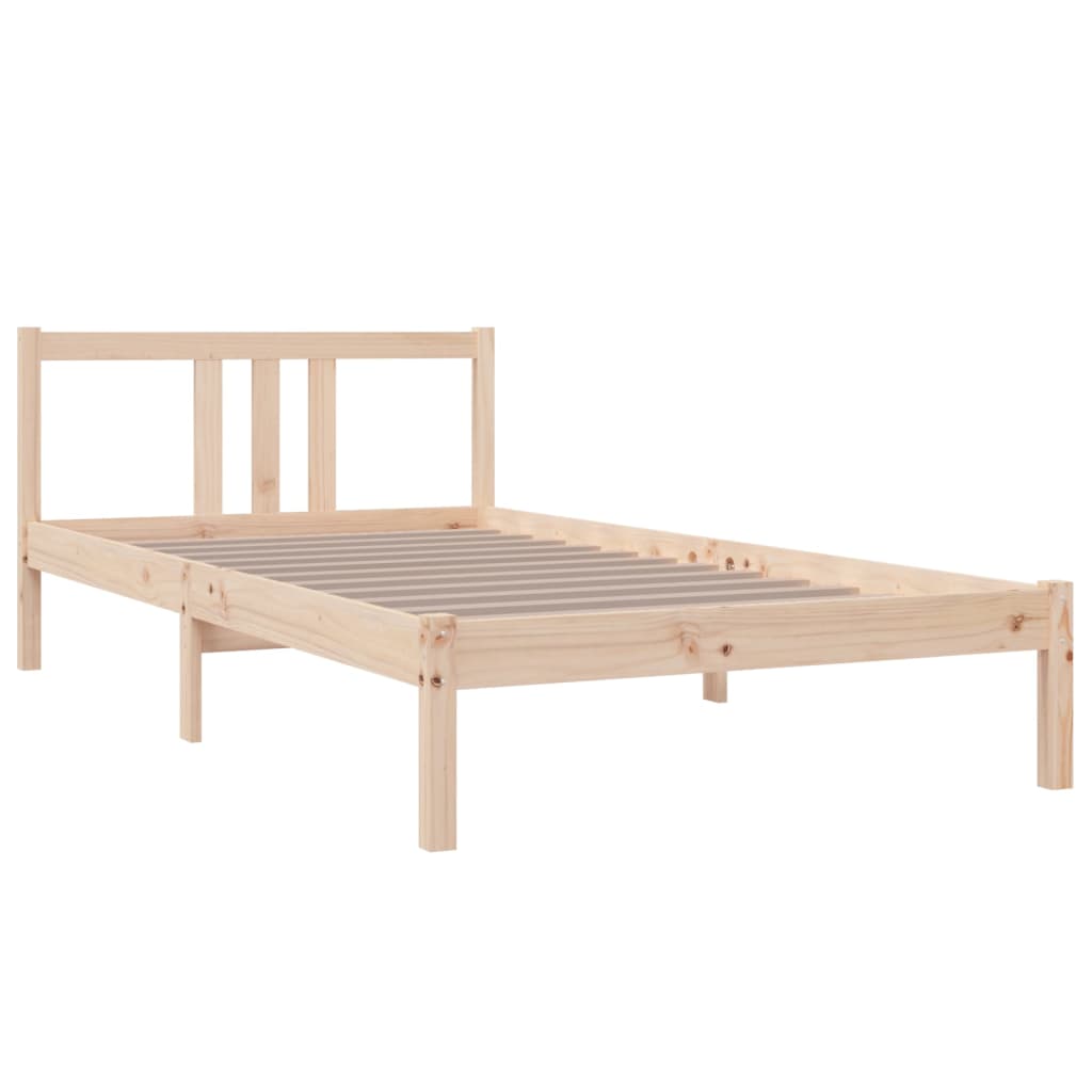 Bedframe Massief Hout 100X200 Cm