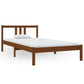 Bedframe Massief Hout Honingbruin 100X200 Cm