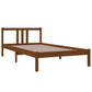 Bedframe Massief Hout Honingbruin 100X200 Cm