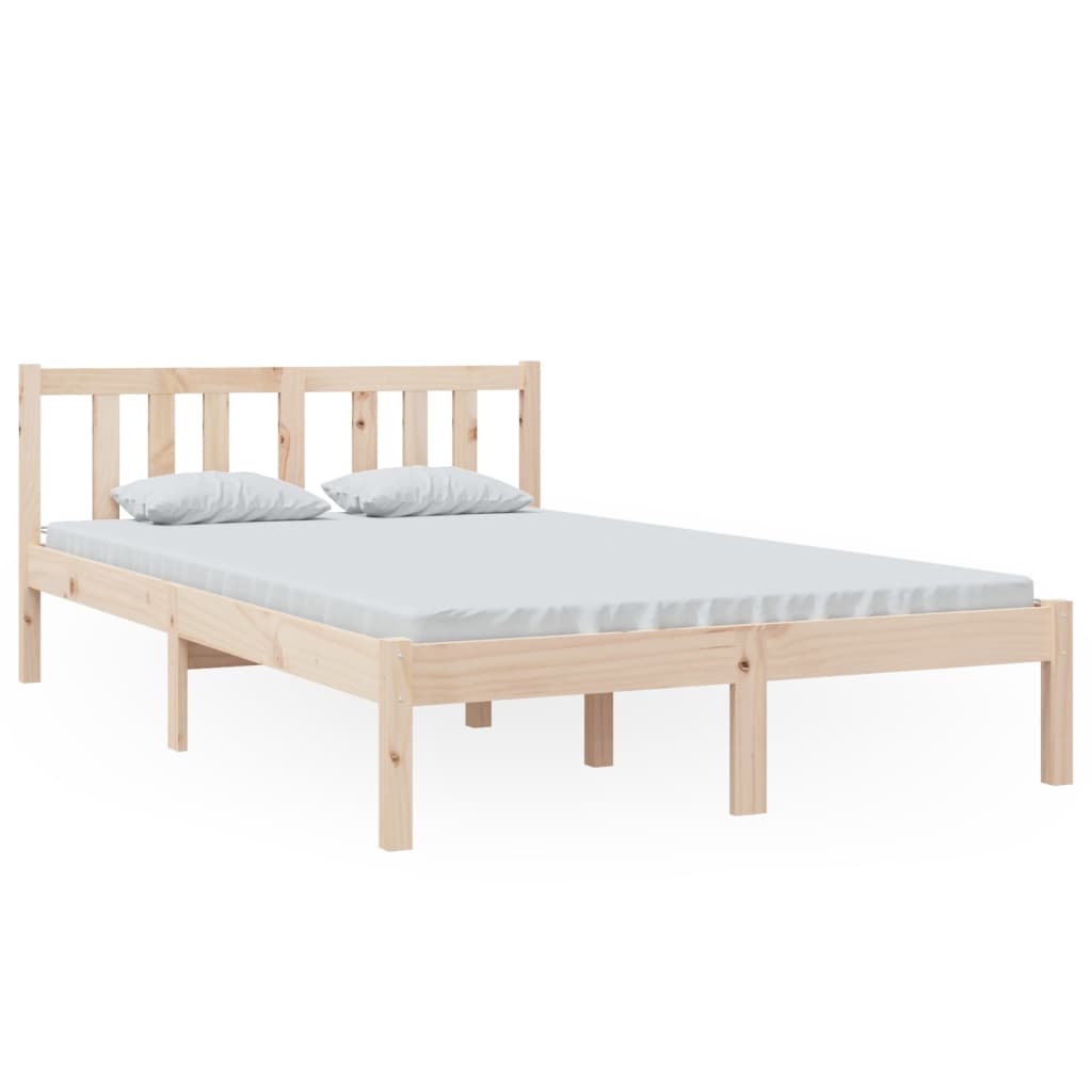 Bedframe Massief Hout 120X200 Cm