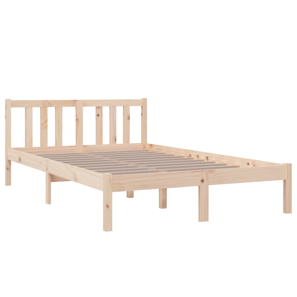 Bedframe Massief Hout 120X200 Cm