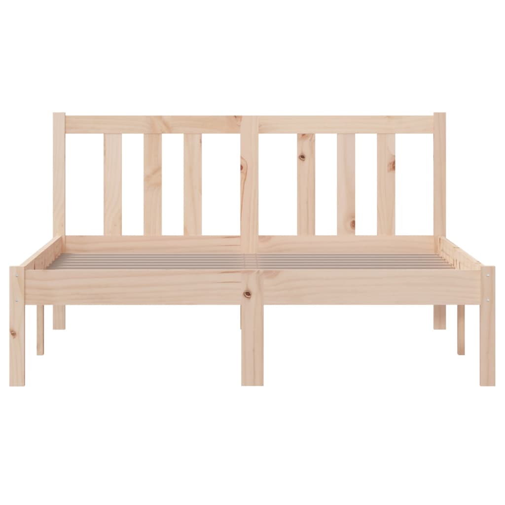 Bedframe Massief Hout 120X200 Cm